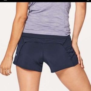Lululemon Run Times II Short - Navy